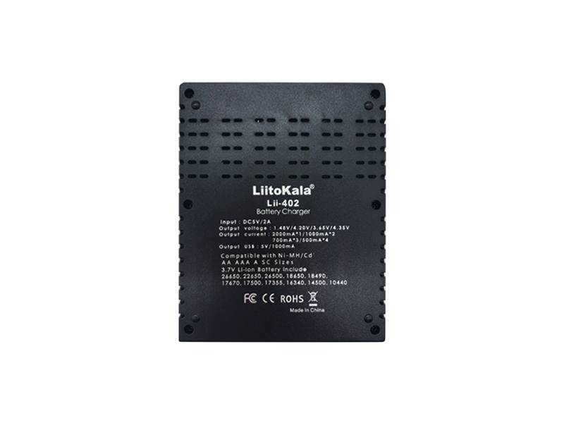 LiitoKala lii-402 Li-ion NiMH Battery Smart Charger - Image 4